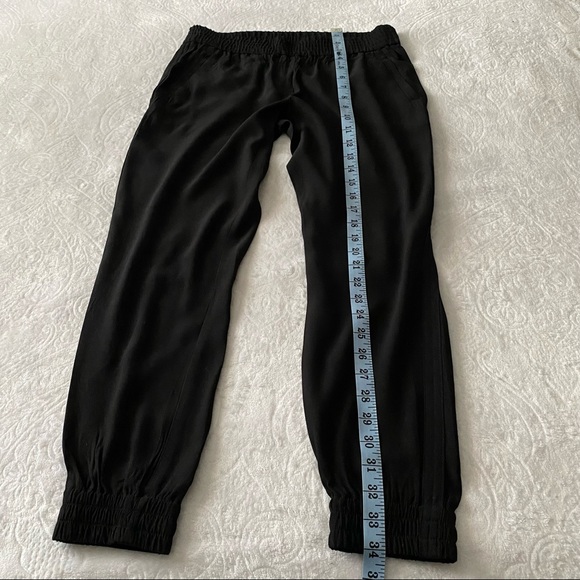 Loft Dressy Black Jogger Pants - Picture 4 of 14